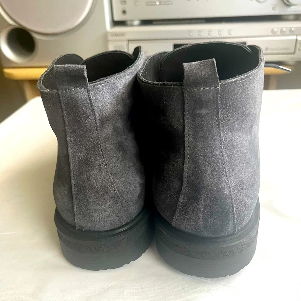 Men's Charcoal Chukka Boots